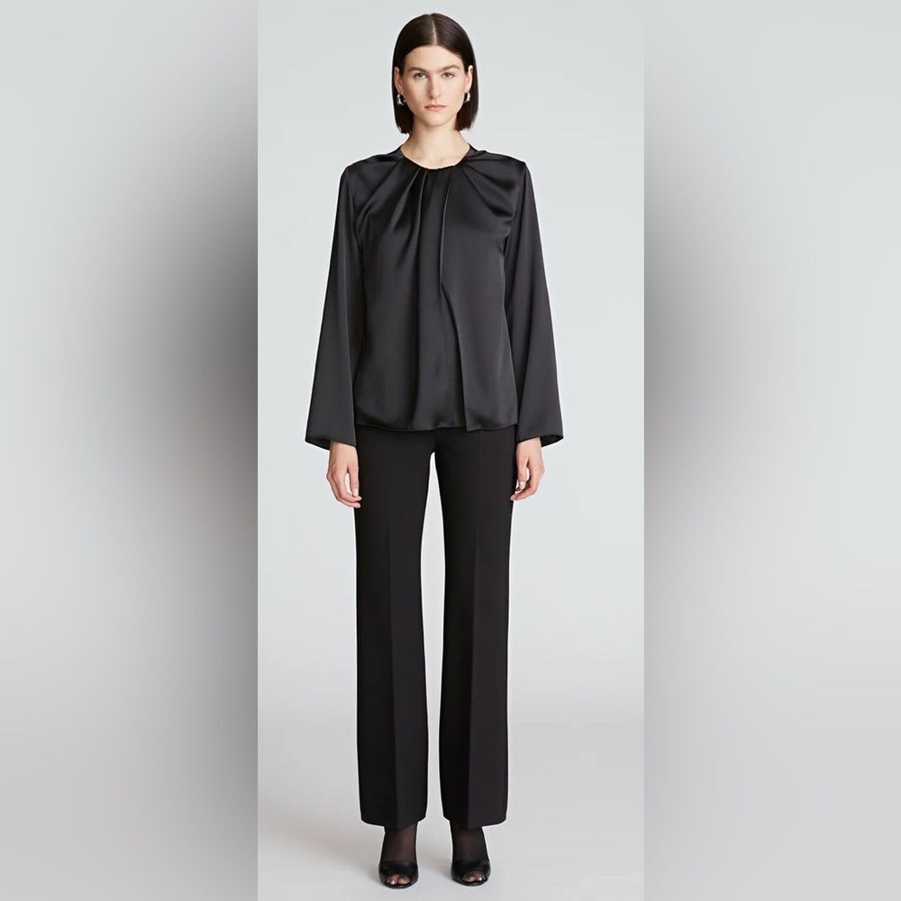 NWOT HALSTON PRESLEY TOP IN LIQUID SATIN